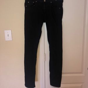 Rag & Bone black size 29 mid-rise pants